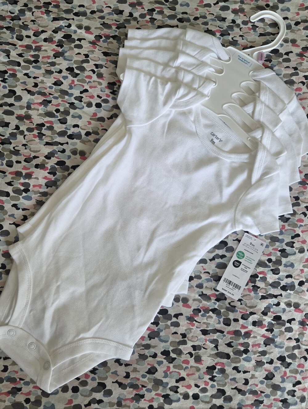 New 5 Carter's 9 Month Onesies